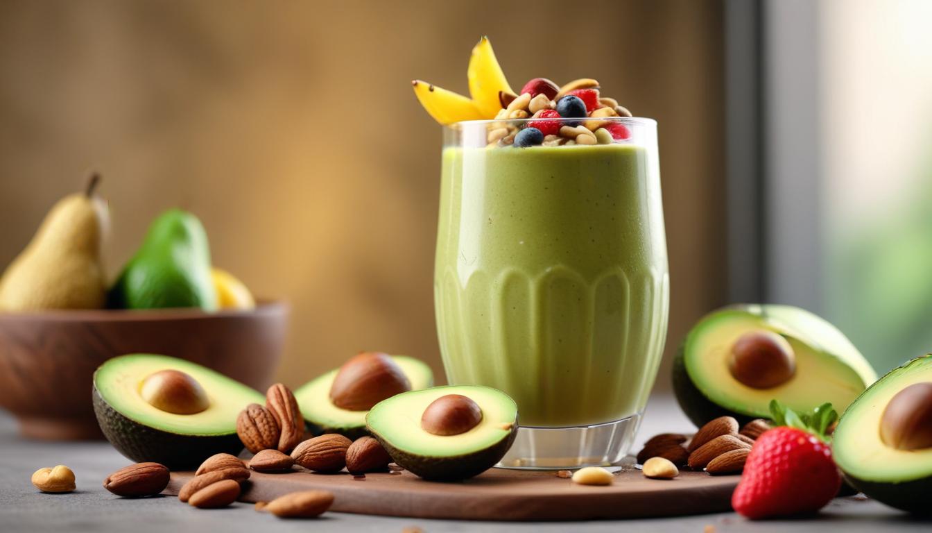 Avokado ve Kakao ile Genç Kal: Anti-Yaşlanma Smoothie Tarifi