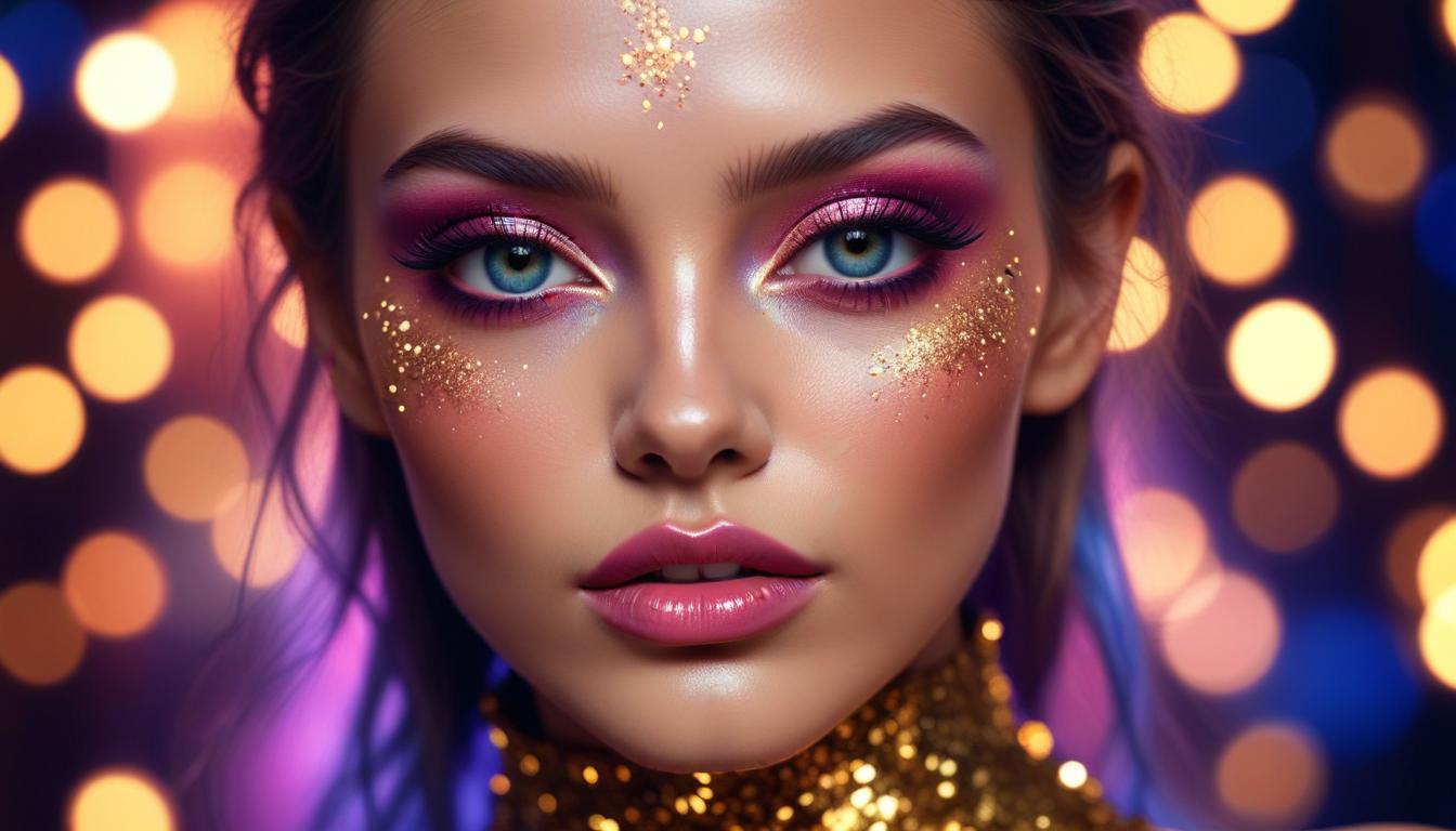 Metalik Makyaj ile Yüz Hatlarınızı Ön Plana Çıkarın
